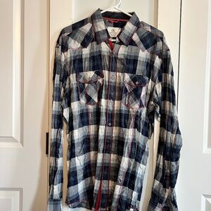 Men's Bugatchi Dress Shirt (L)